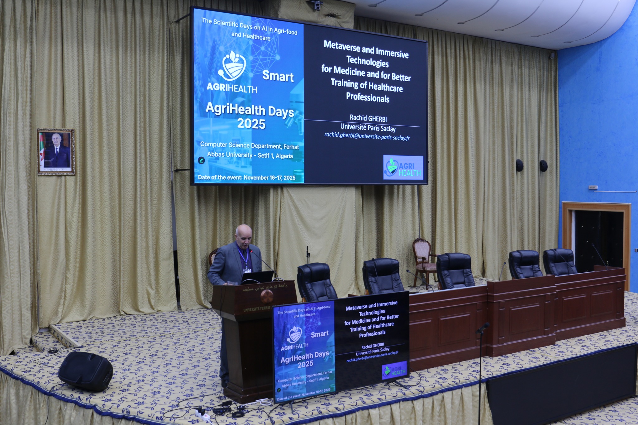 University of Sétif 1 – Ferhat Abbas hosts the Scientific Days on “Artificial Intelligence in Agriculture and Healthcare”