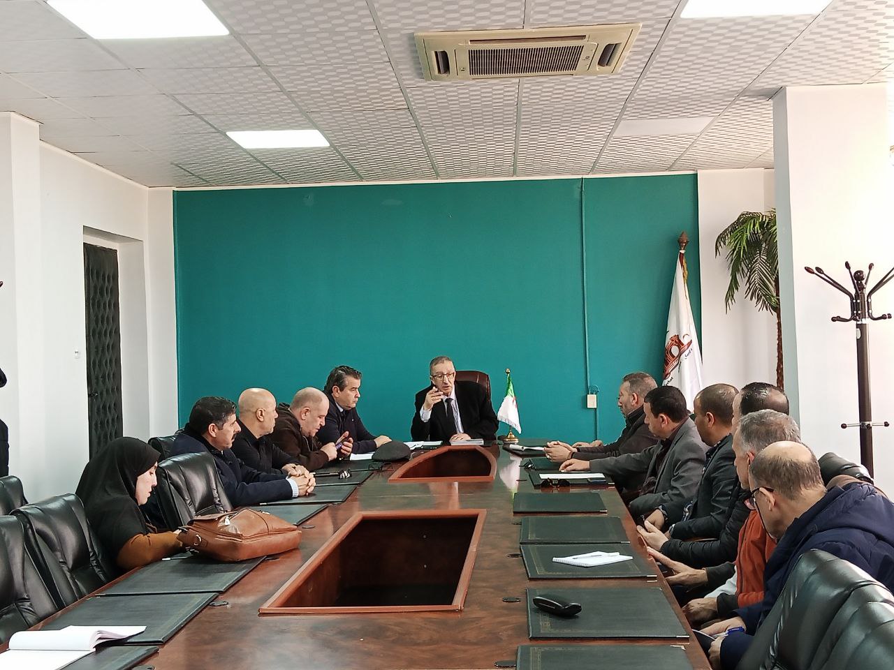 Ferhat Abbas Sétif 1 University: Coordination Meeting on the Implementation of Decision No. 345 on Training Abroad Programs