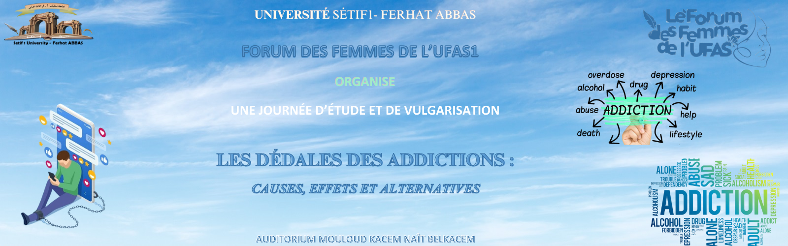 Scientific and Popularization Day on "the Maze of Addictions: Causes, Effects and Alternatives"